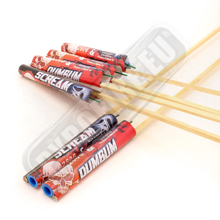 DumBum Scream - F2 rockets - 24 pcs. - PyroFire.EU